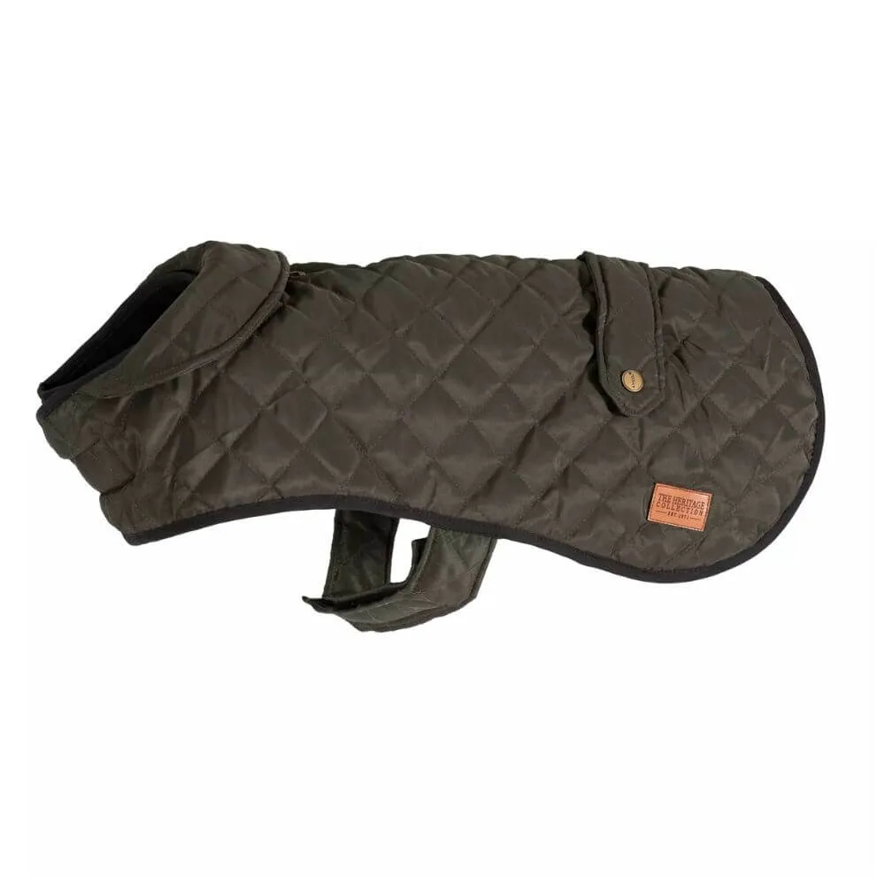 Ancol Heritage Quilted Dog Coat