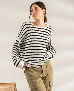 Aspen Striped Sweater