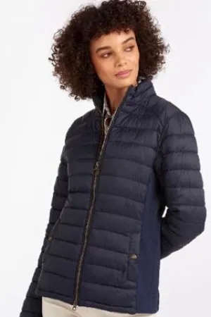 Barbour Ashridge Ladies Quilted Jacket - Navy - LQU1293NY51