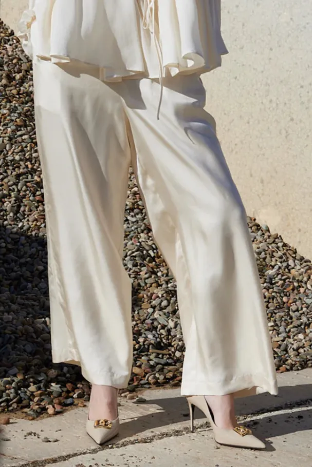 Brulee Pants in Cream