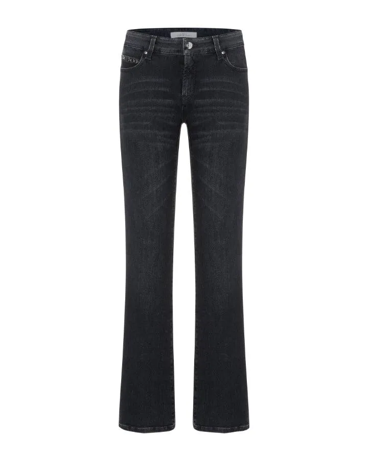 Cambio Paris Flare Modern Dark Jeans