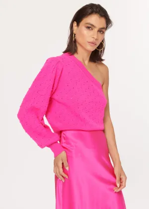 Cami NYC - Lau Sweater in Neon Pink