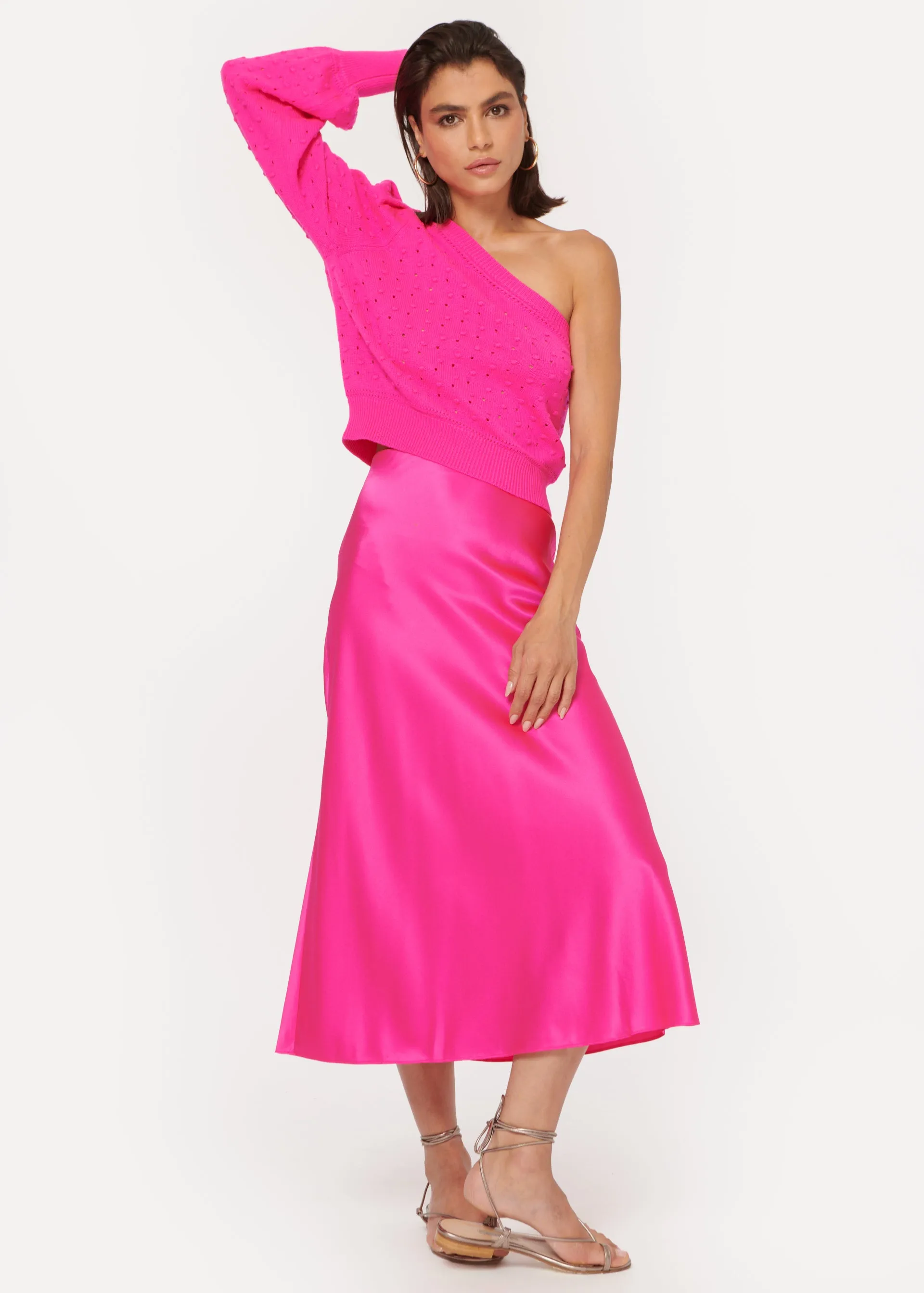 Cami NYC - Lau Sweater in Neon Pink