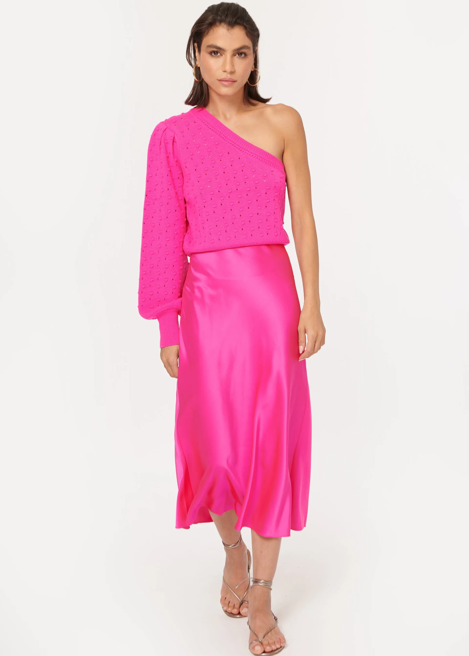 Cami NYC - Lau Sweater in Neon Pink