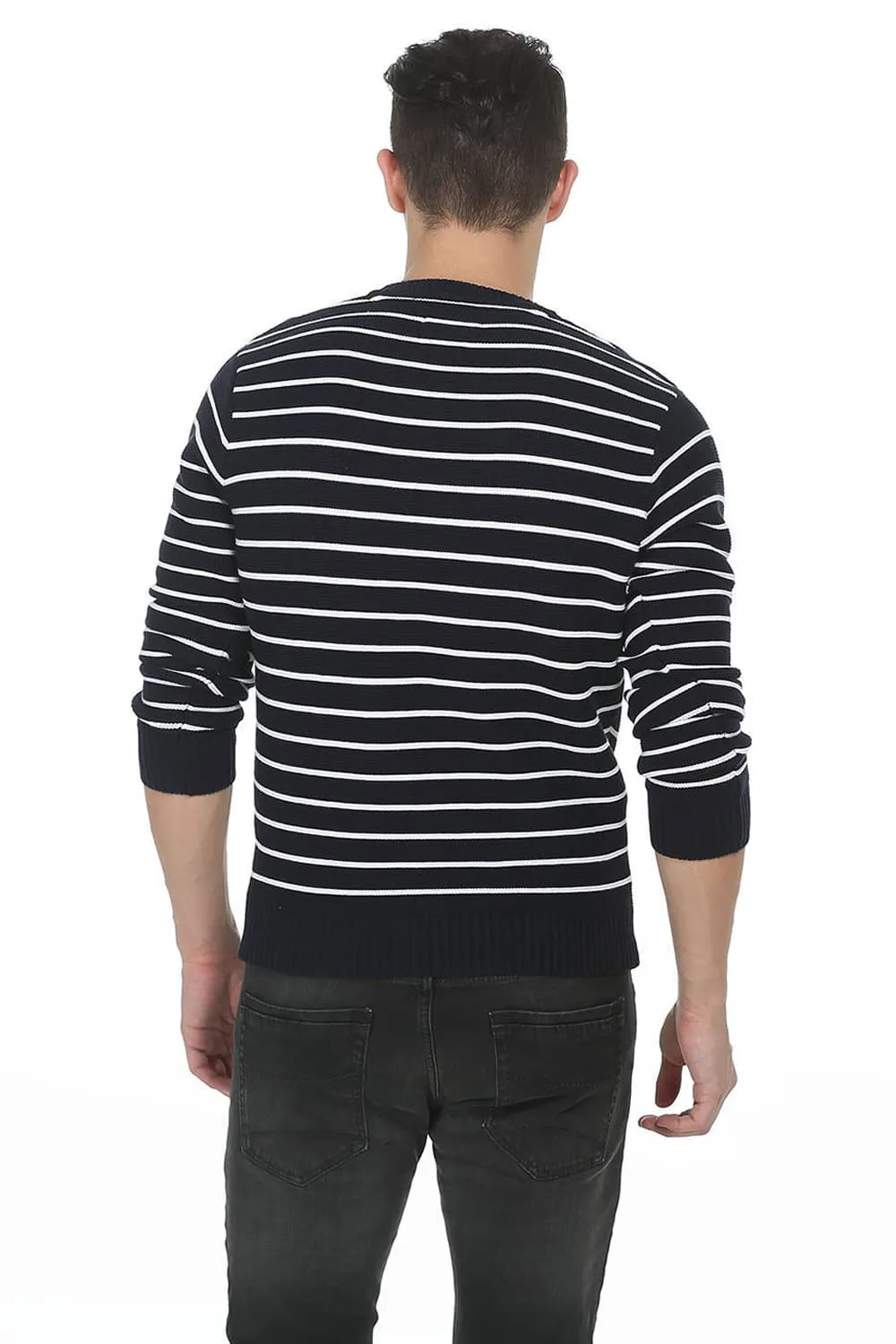 Comfort Fit Mens V Neck Sweater