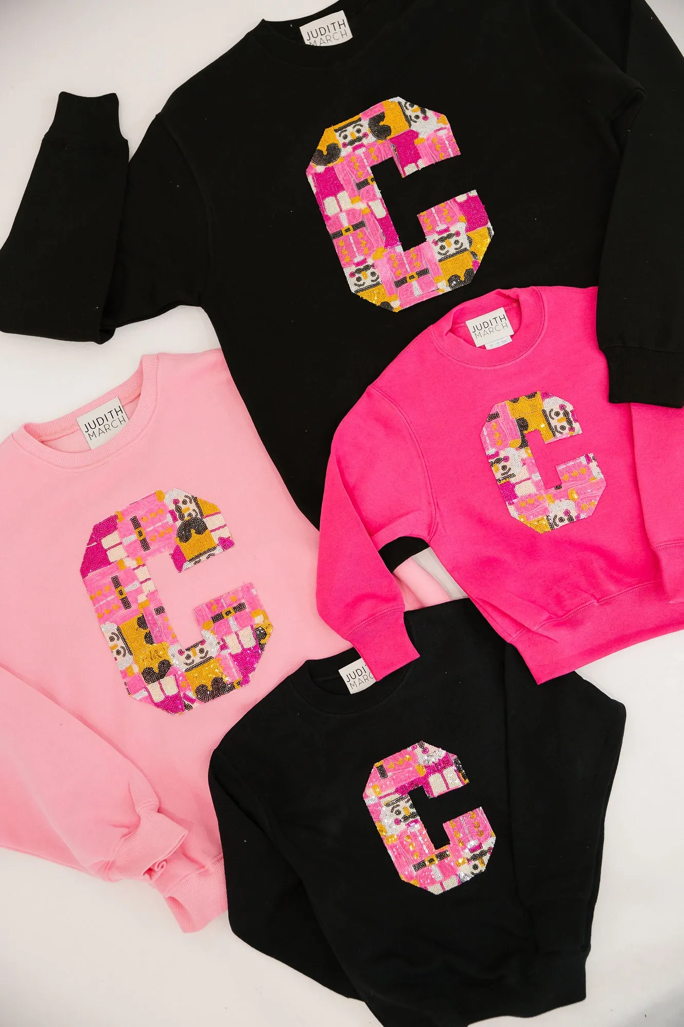 CUSTOM NUTCRACKER LETTER PULLOVERS