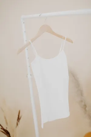 Everyday Basic Cami, White