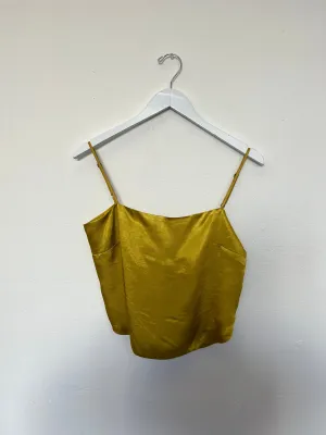 Georgia Top in Vintage Satin - Sun