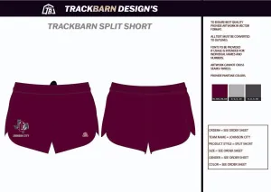 Johnson-City-XC Womens Split Track Short