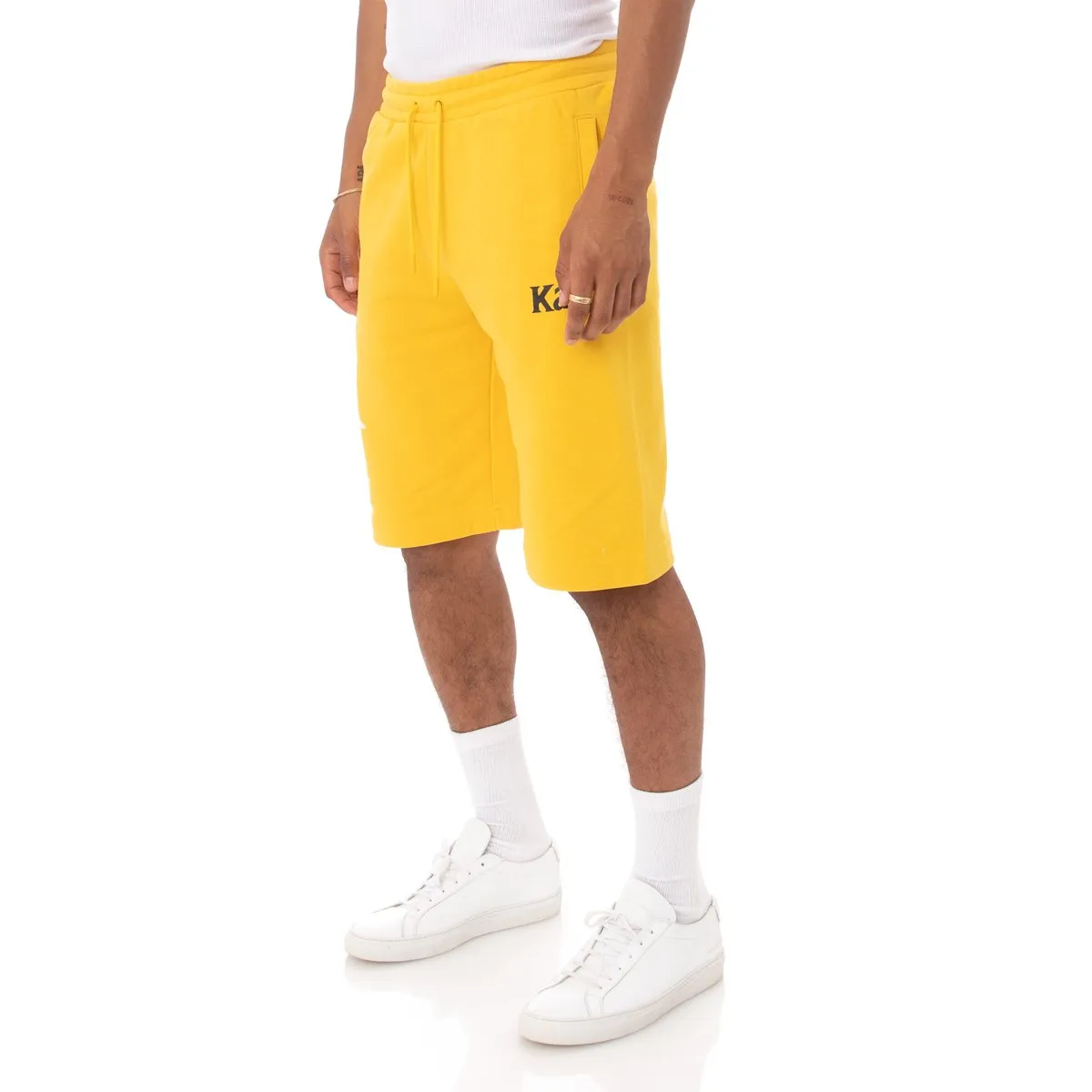 Kappa AUTHENTIC SANGONE MAN  SHORTS Men’s - YELLOW DK - VIOLET - WHITE- BLACK