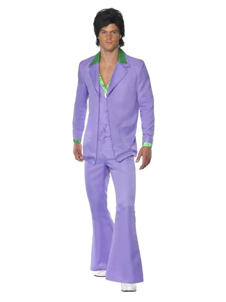 Lavendar 1970s Suit