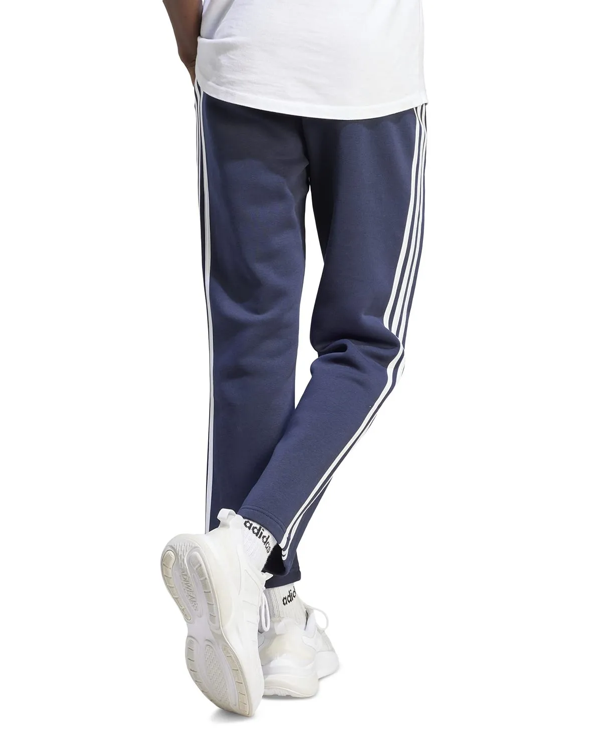 Men's Fleece Pants, Regular Fit, 3 Stripes, Regular big and tall adidas