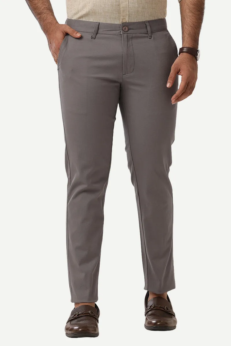 Monaco - Black and Grey Pack of 2 Trousers For Men | Ariser