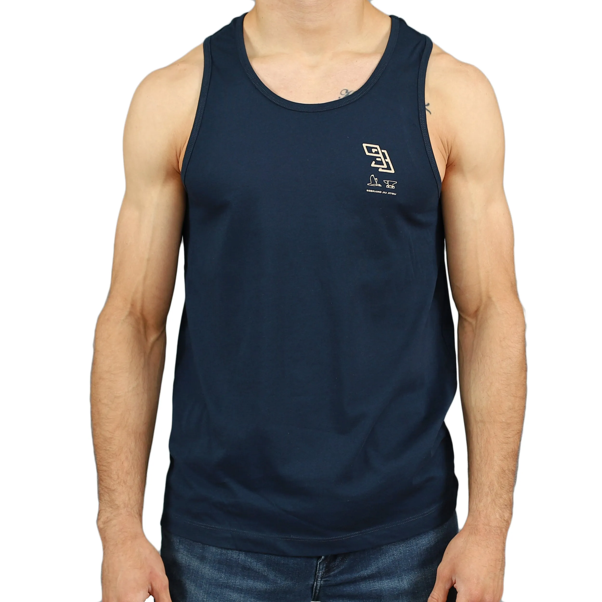 MONOGRAM Tank Top - Navy