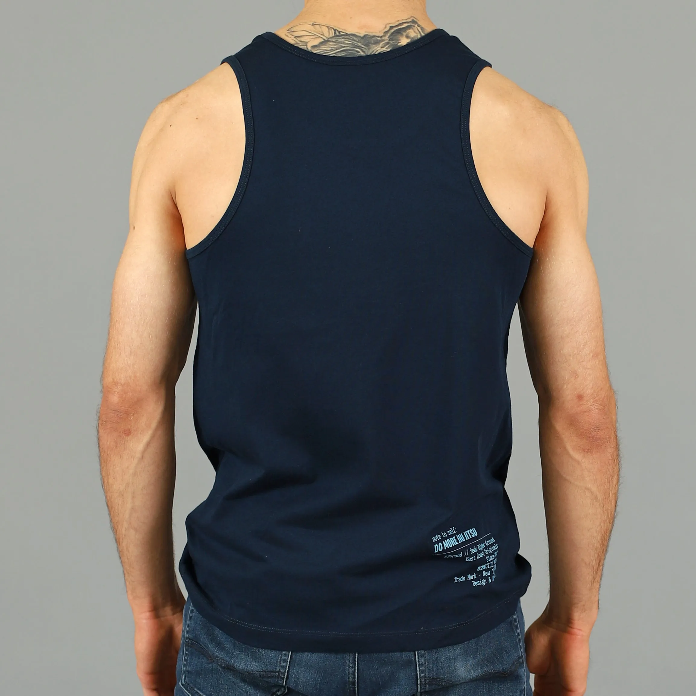 MONOGRAM Tank Top - Navy