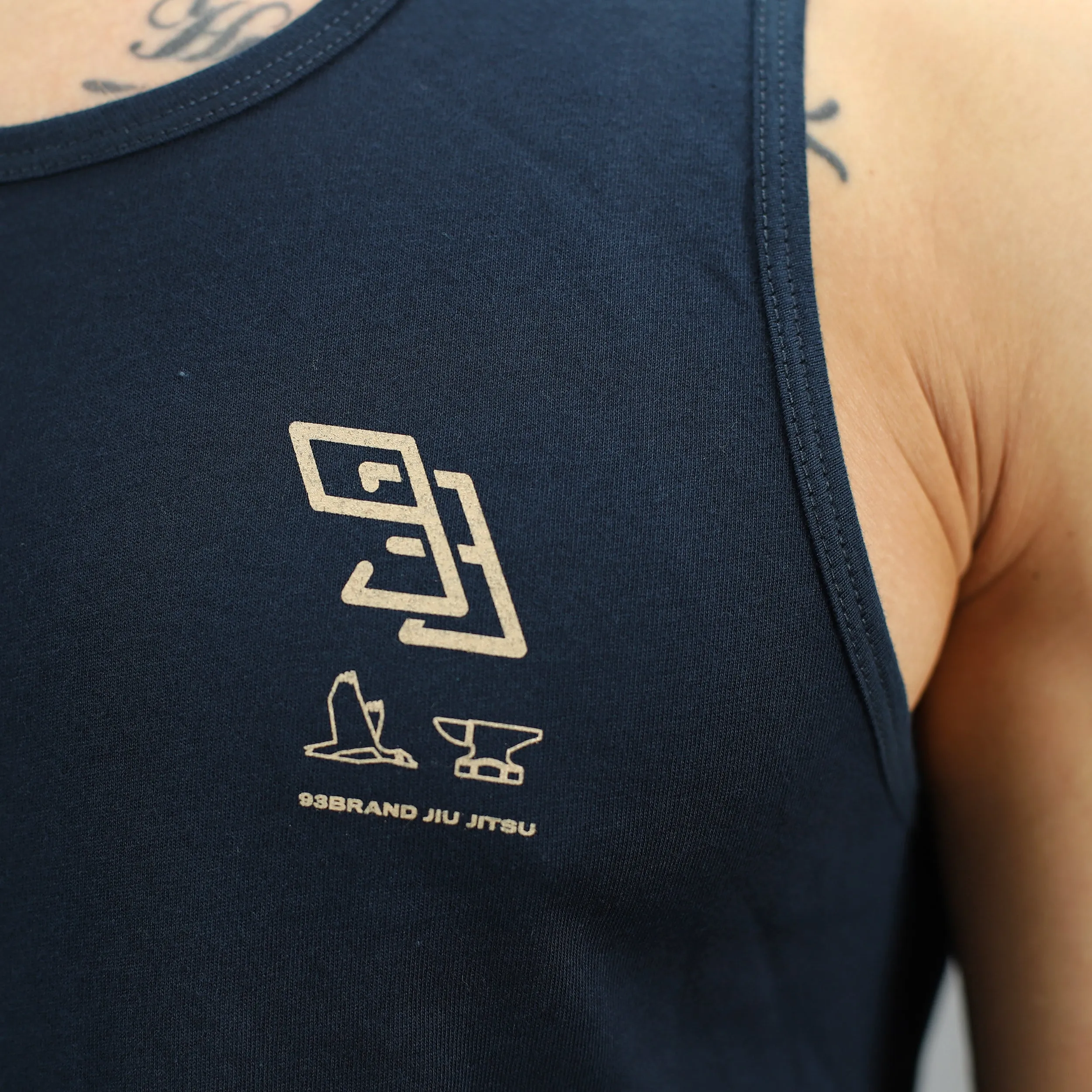 MONOGRAM Tank Top - Navy