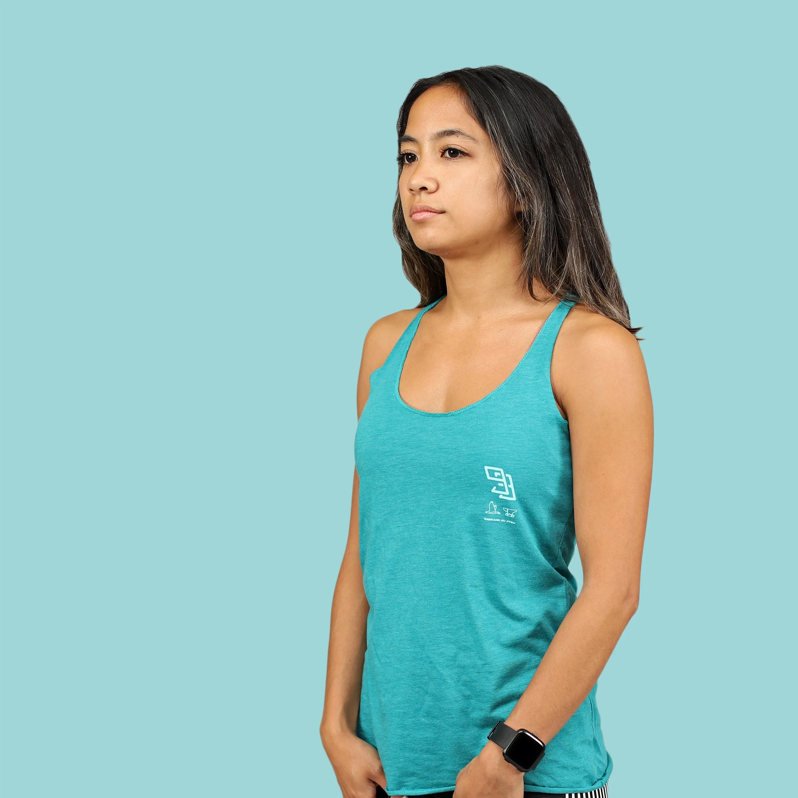 MONOGRAM Women's Tank Top - Teal