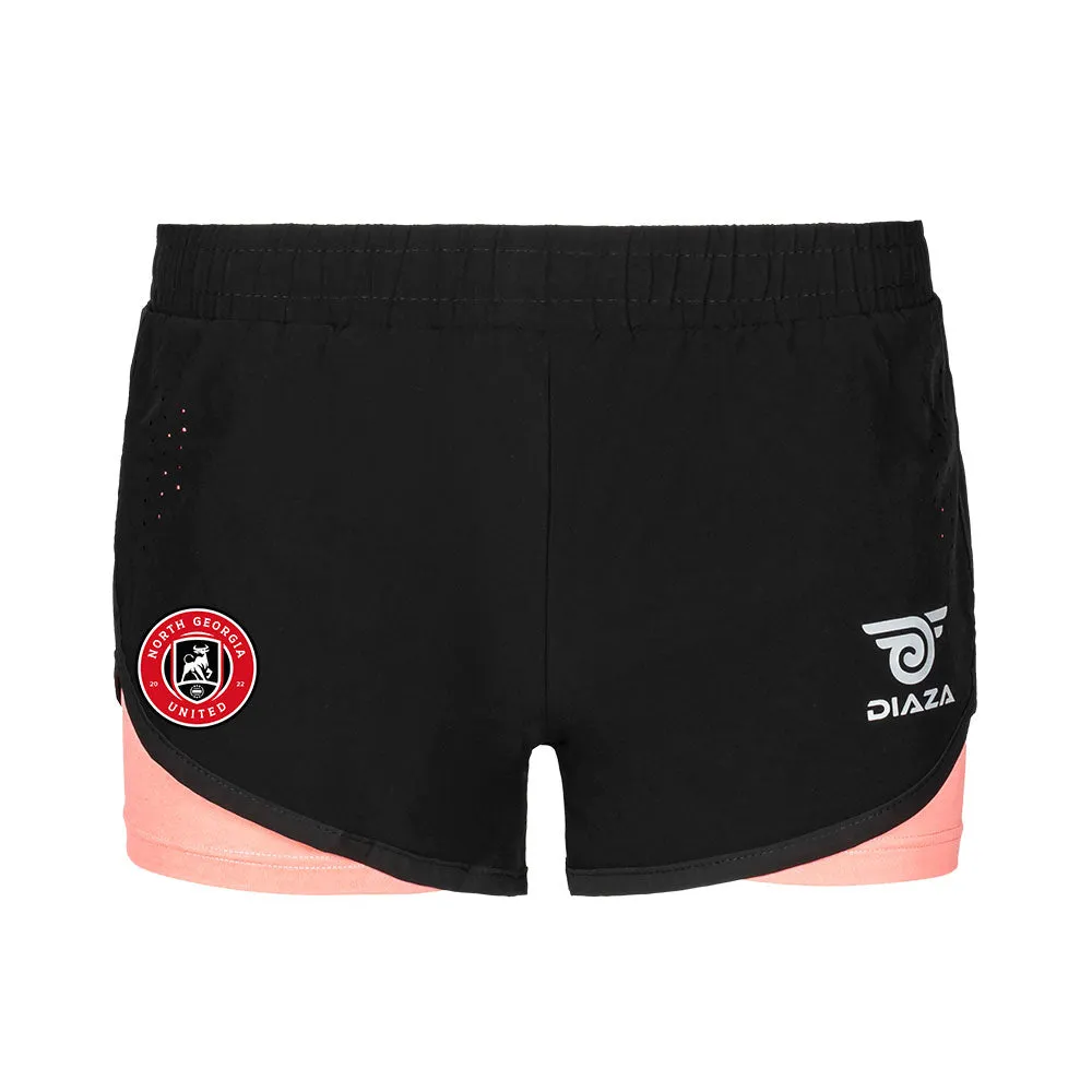 North Georgia Rosa Shorts Black/Pink