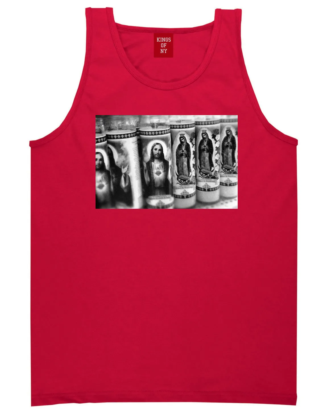 Religious Candles Photography by John Ramos Tank Top