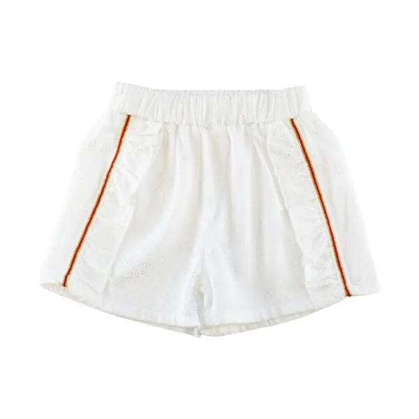 Ruffled Trims Shorts