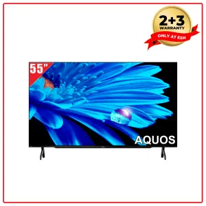 Sharp 4TC55FK1X 55 Inch AQUOS 4K UHD Google TV