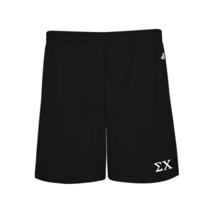 Sigma Chi 5" Black Shorts