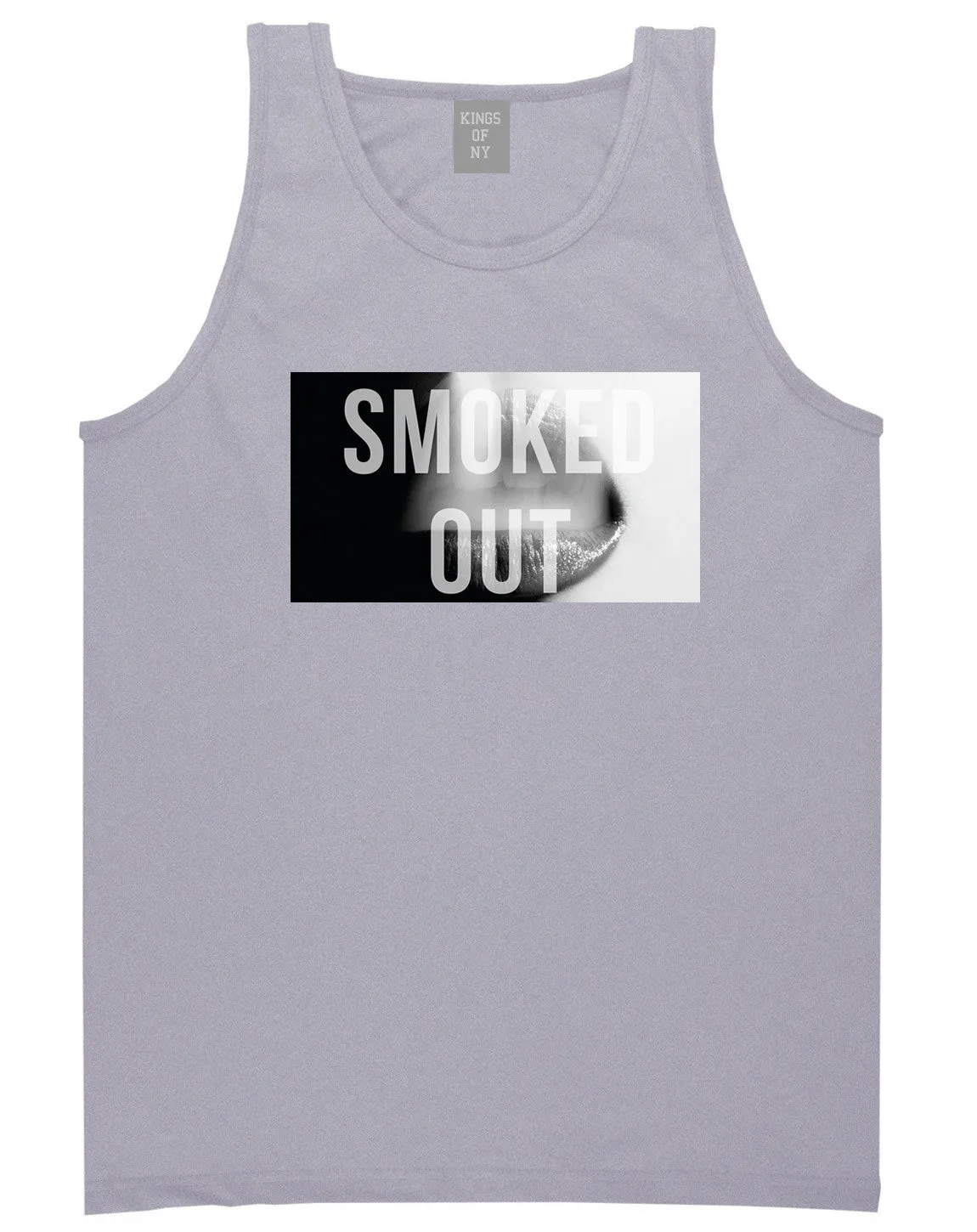 Smoked Out Weed Marijuana Smoke Tank Top