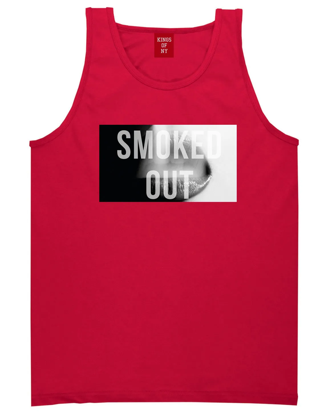 Smoked Out Weed Marijuana Smoke Tank Top