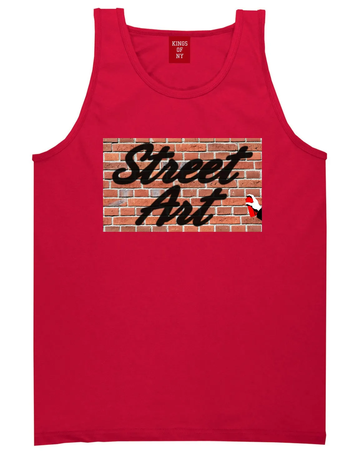 Street Art Graffiti Spraypaint Wall Tank Top