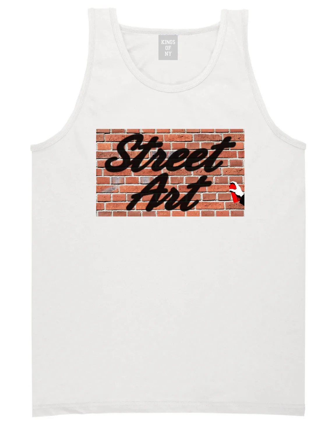 Street Art Graffiti Spraypaint Wall Tank Top