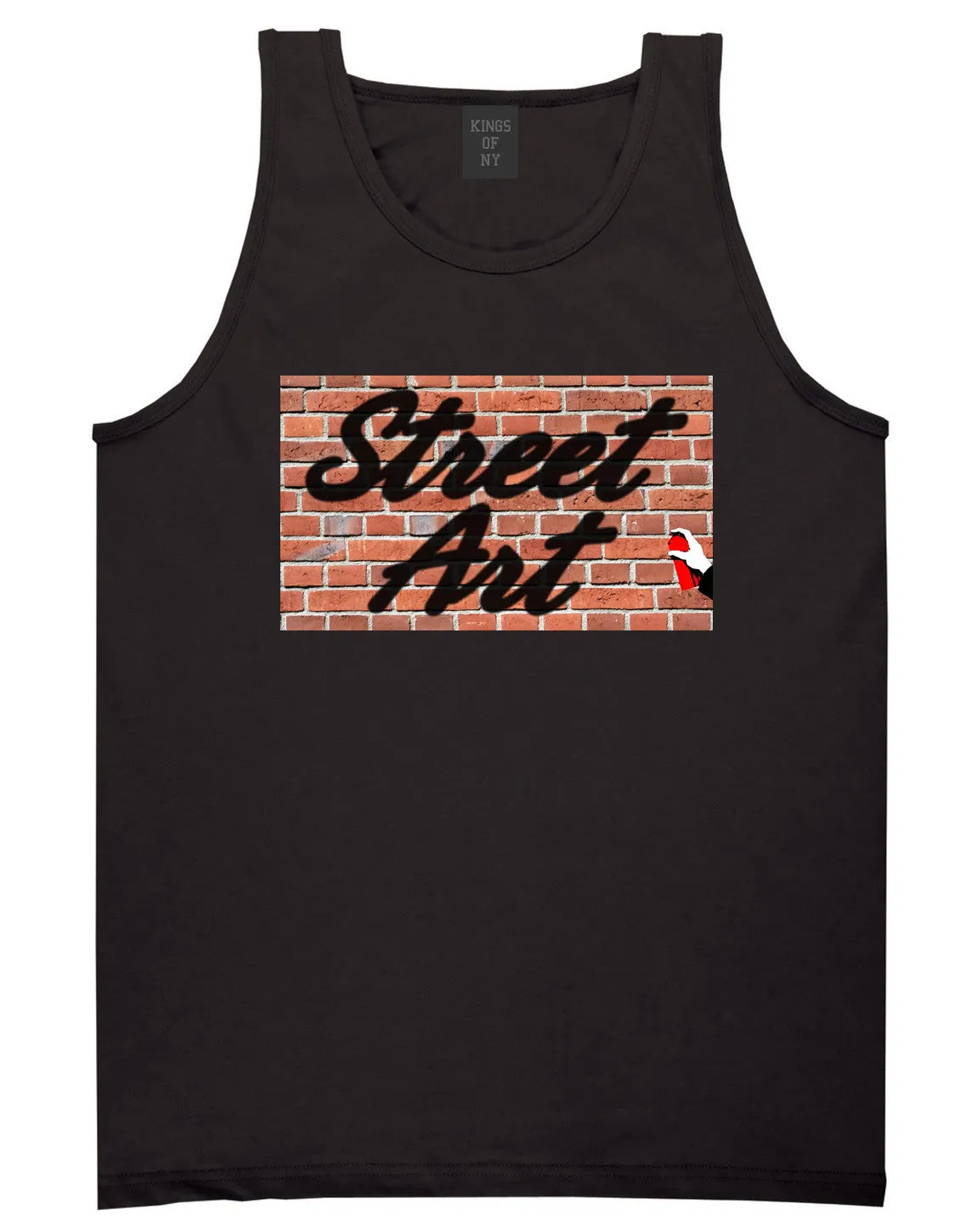 Street Art Graffiti Spraypaint Wall Tank Top