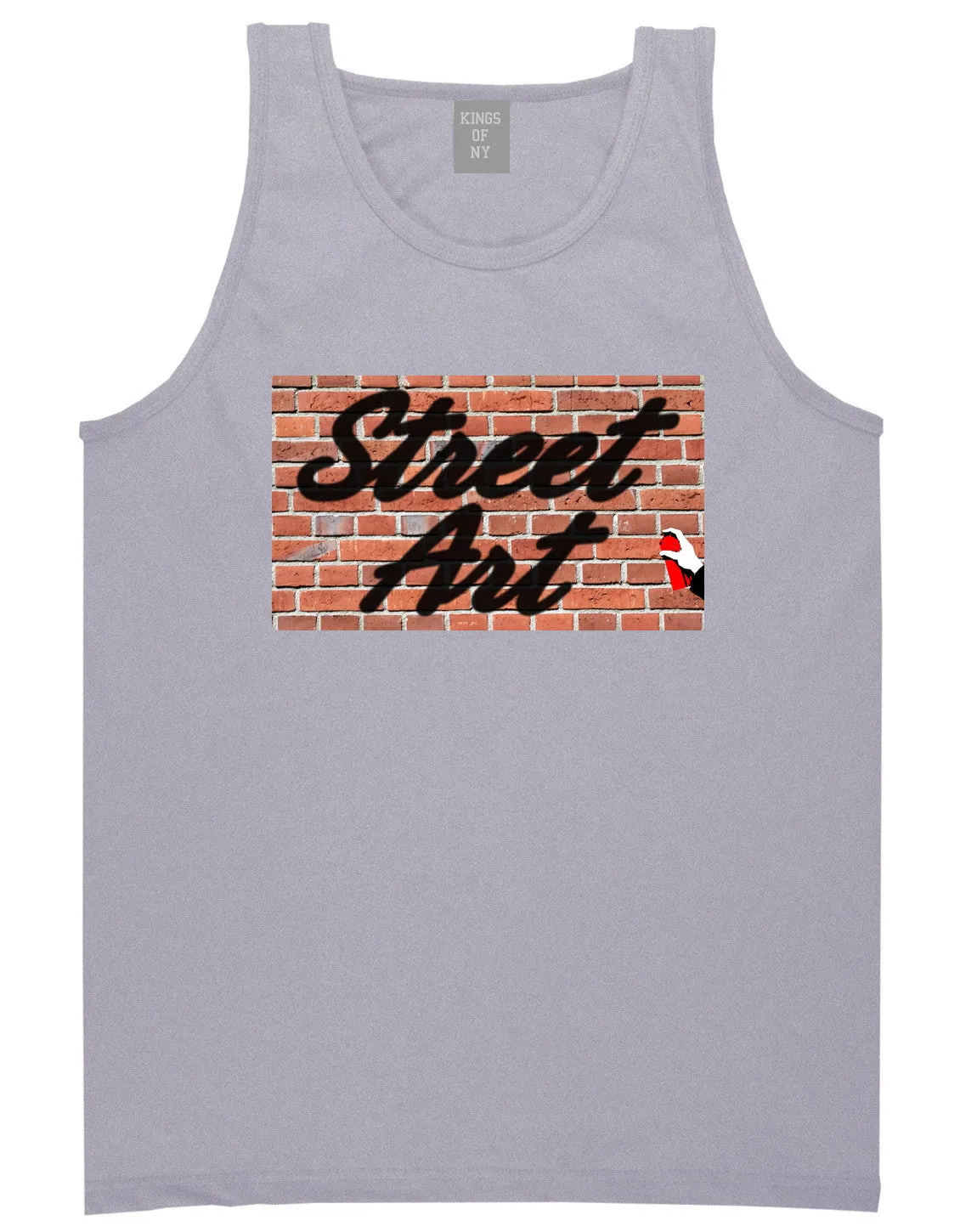 Street Art Graffiti Spraypaint Wall Tank Top