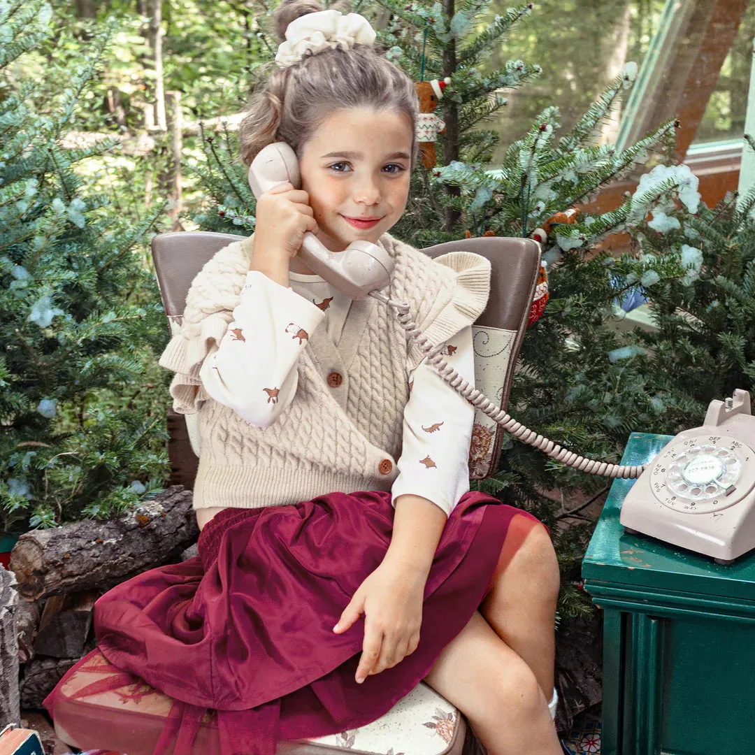 The Tory Taffeta Skirt - KIDS