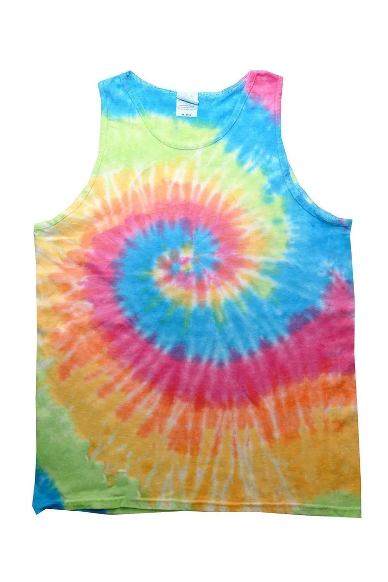 Tie-Dye CD3500: Adult 5.4 oz. 100% Cotton Tank Top