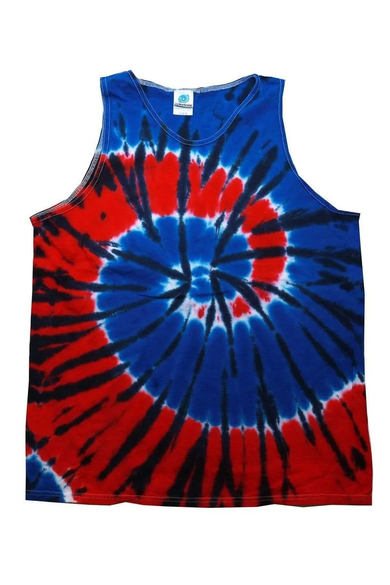 Tie-Dye CD3500: Adult 5.4 oz. 100% Cotton Tank Top