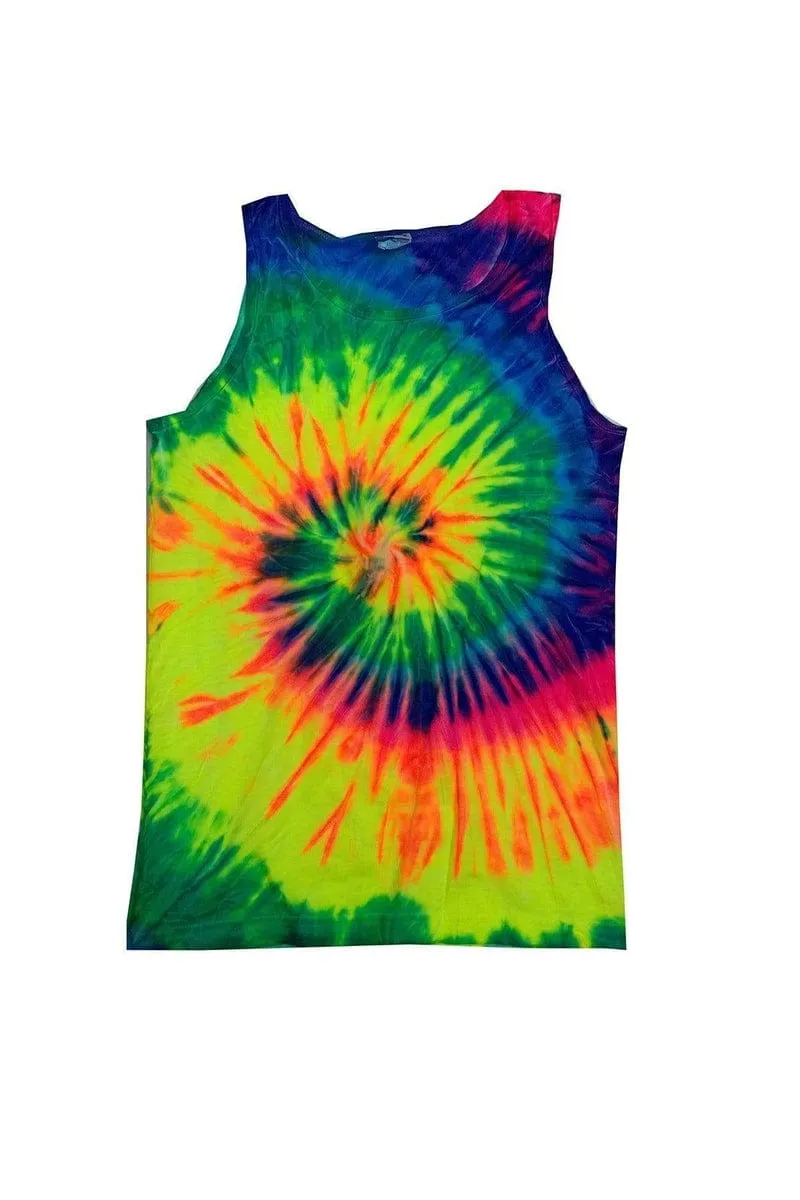 Tie-Dye CD3500: Adult 5.4 oz. 100% Cotton Tank Top