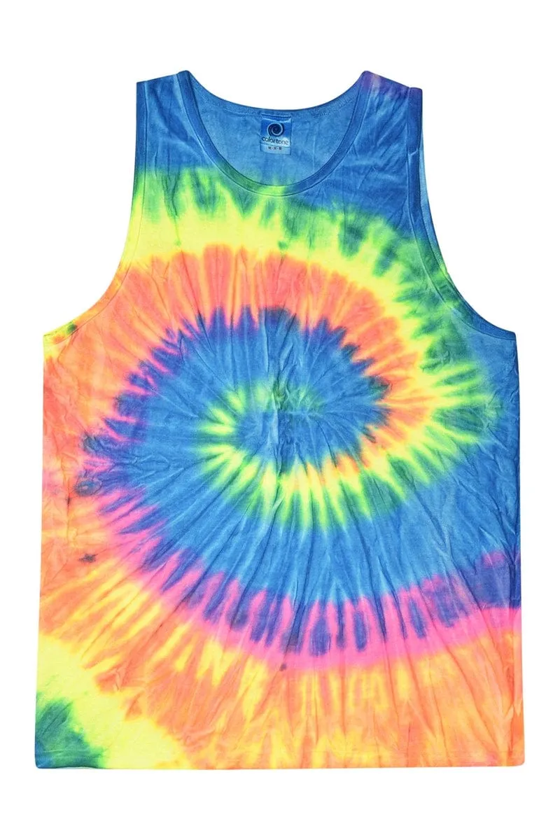 Tie-Dye CD3500: Adult 5.4 oz. 100% Cotton Tank Top