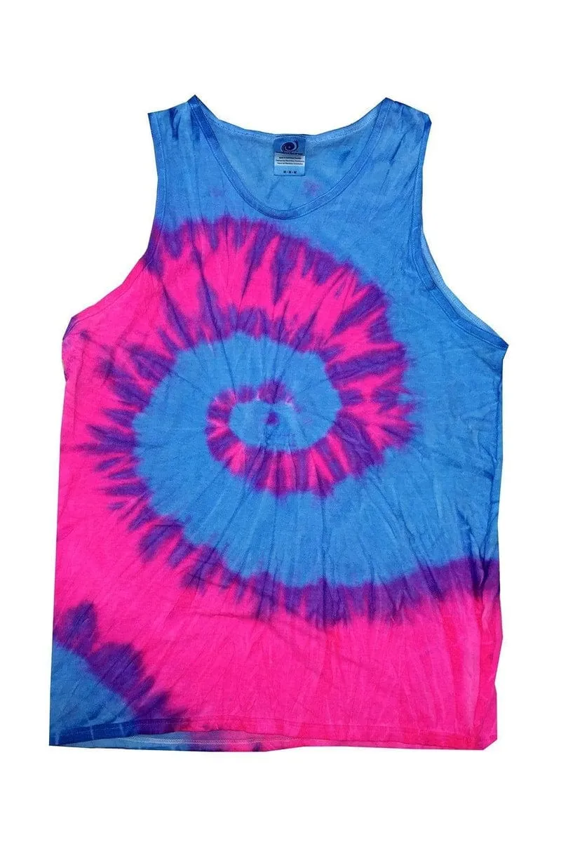 Tie-Dye CD3500: Adult 5.4 oz. 100% Cotton Tank Top