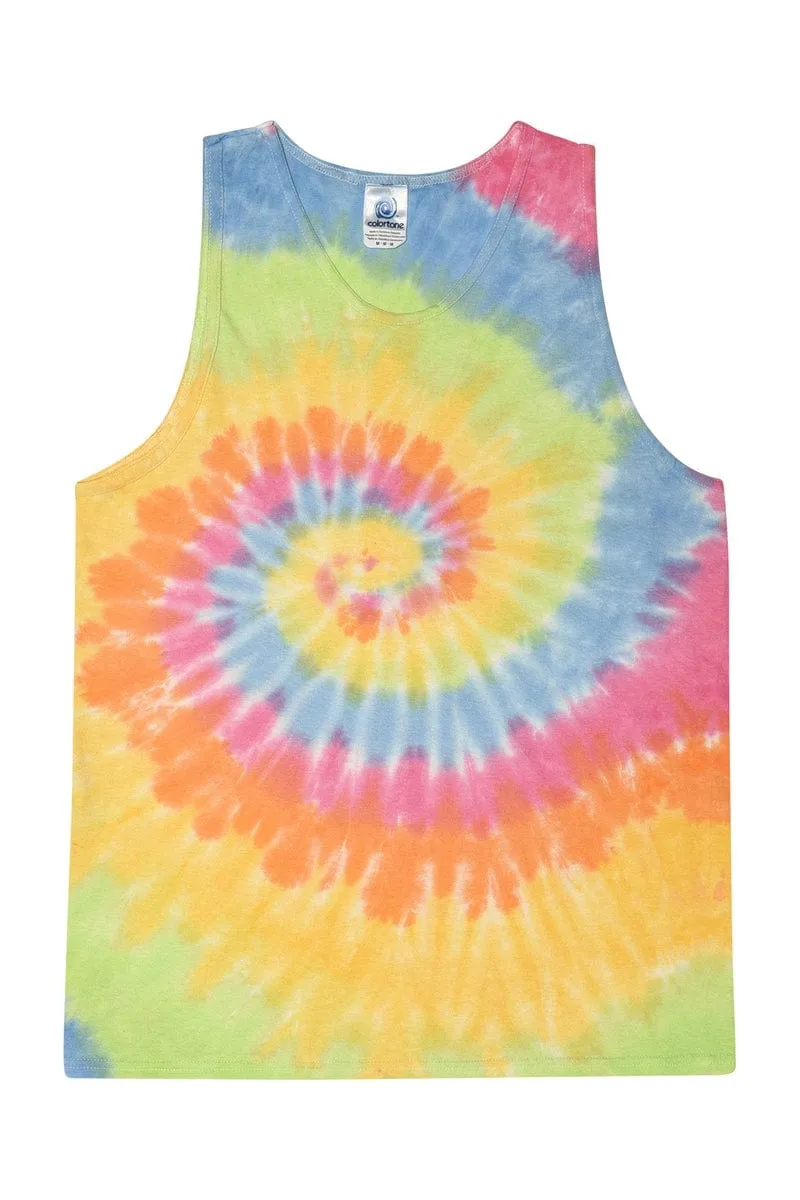 Tie-Dye CD3500: Adult 5.4 oz. 100% Cotton Tank Top