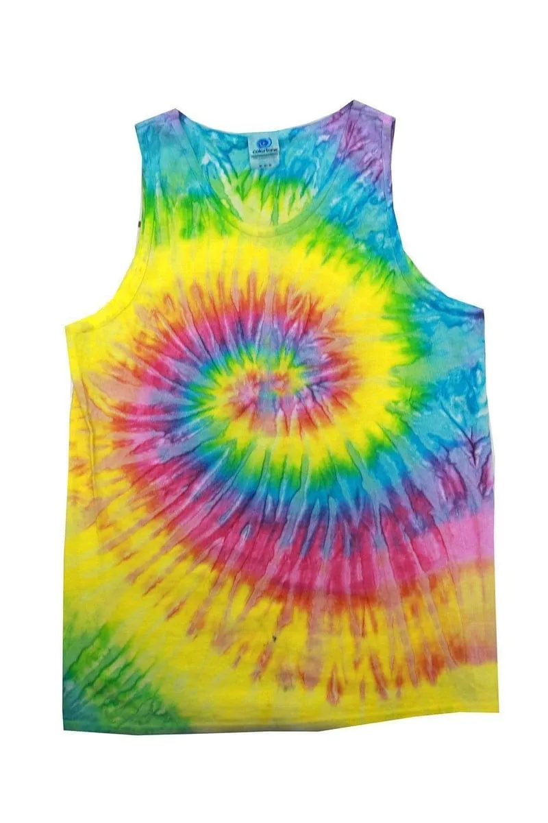 Tie-Dye CD3500: Adult 5.4 oz. 100% Cotton Tank Top