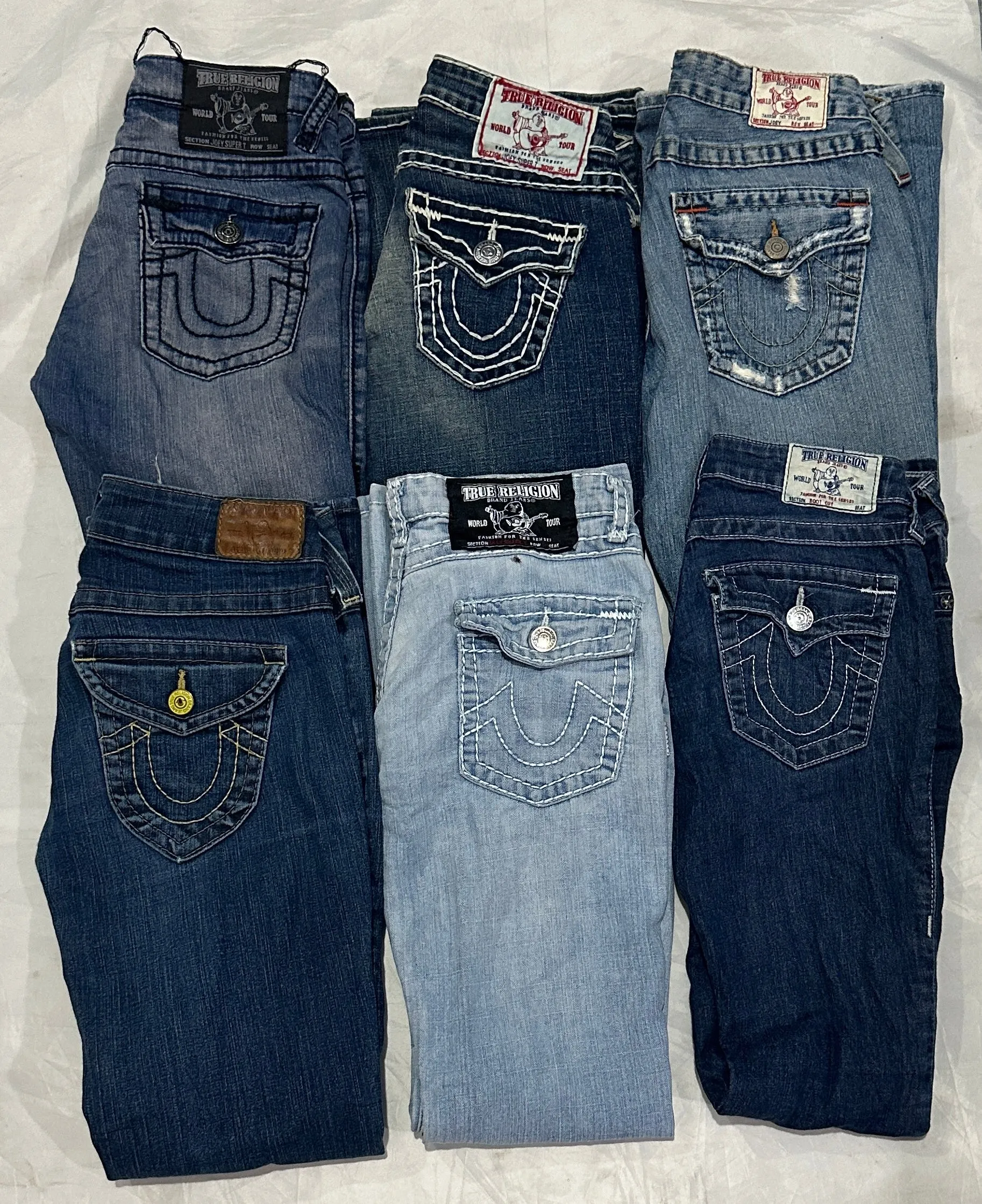 True religion flared jeans 13 pieces