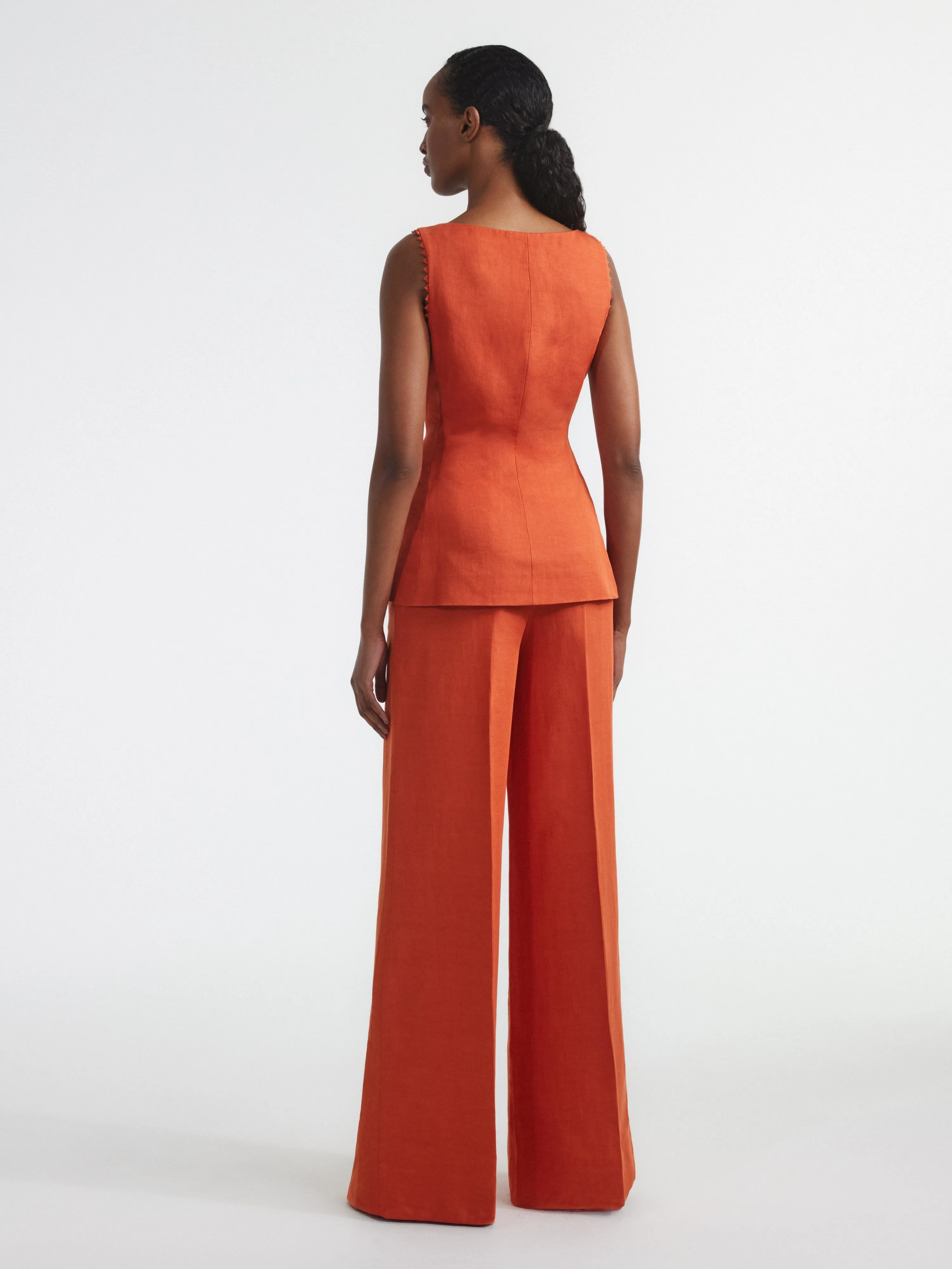 Walli Trouser in Terracotta