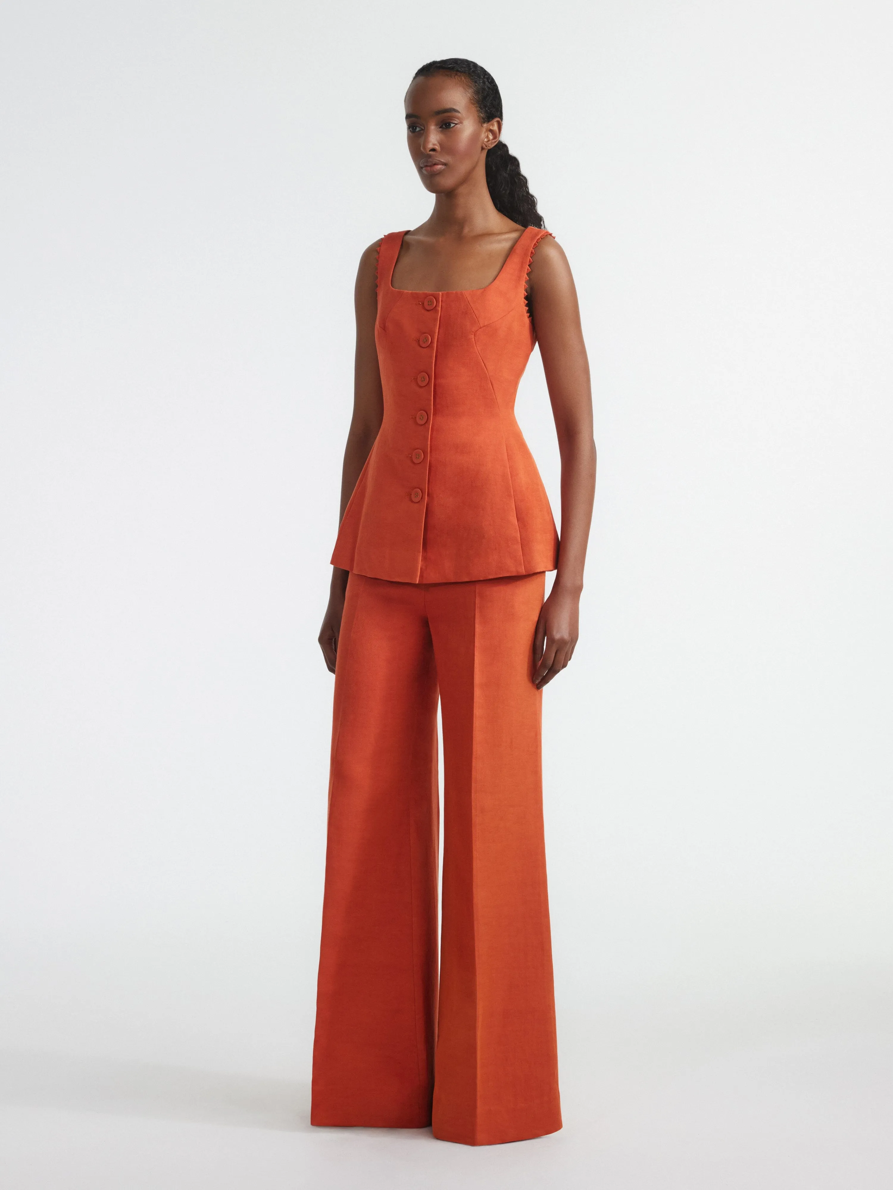 Walli Trouser in Terracotta