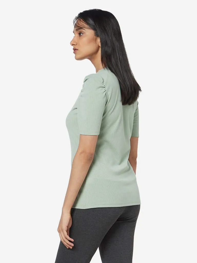 Wardrobe Sage Ribbed Tinker Top