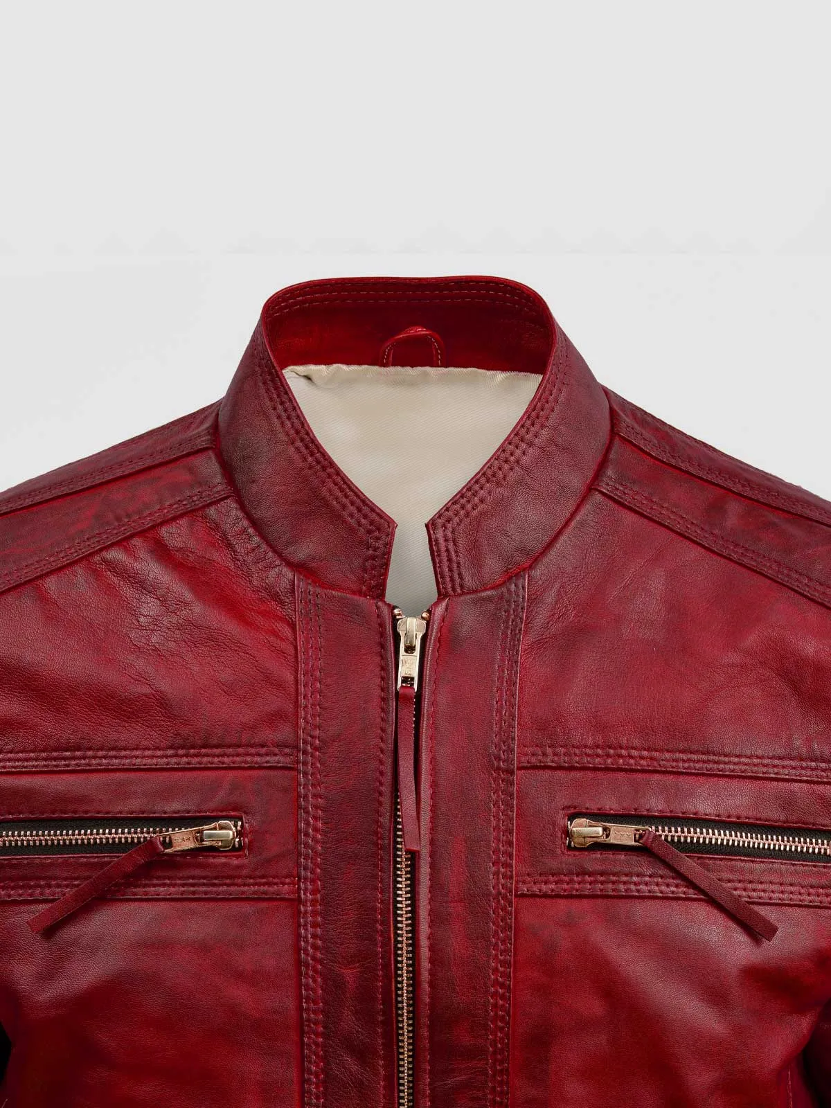 Waxed Burgundy Jacket