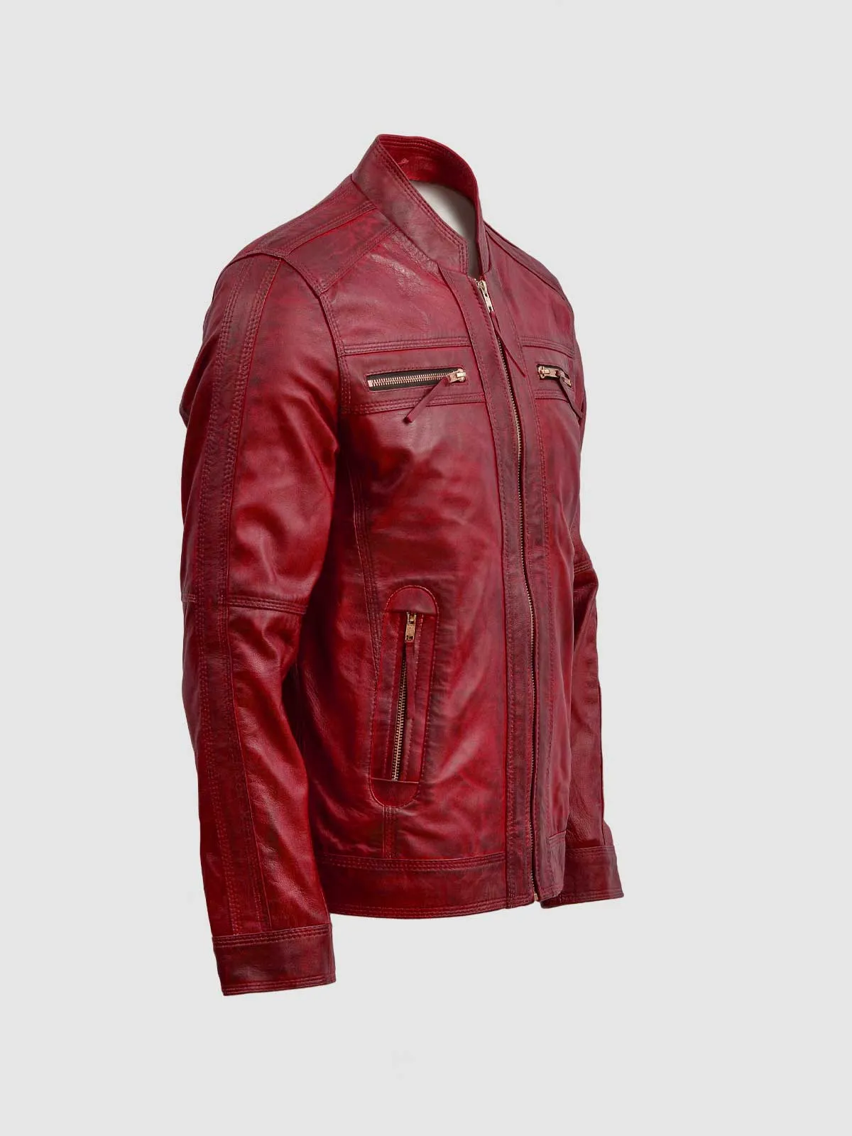 Waxed Burgundy Jacket