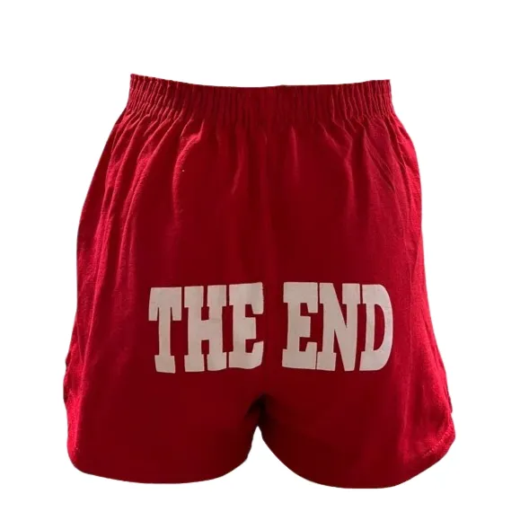 Women's Soffe The End 4in Shorts in Red