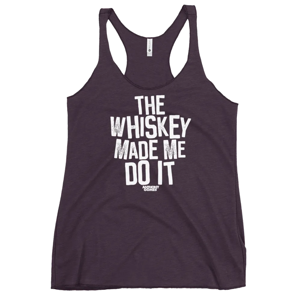 Women's 'The Whiskey' Racerback Tank (Available in 8 Colors)