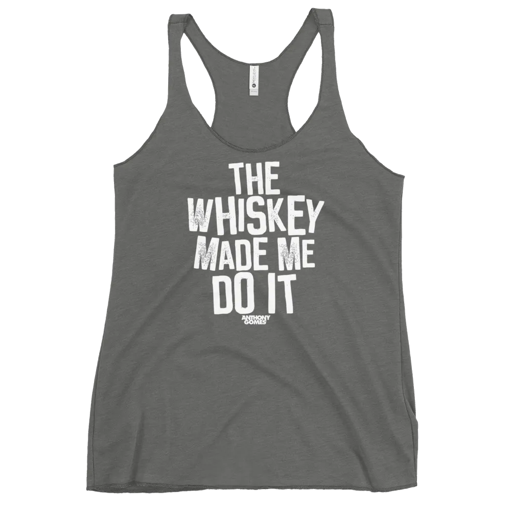 Women's 'The Whiskey' Racerback Tank (Available in 8 Colors)