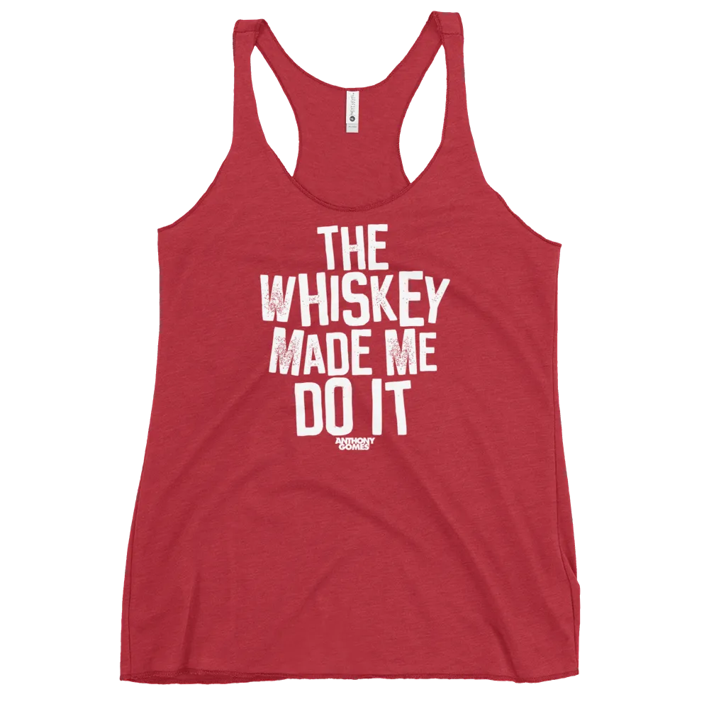 Women's 'The Whiskey' Racerback Tank (Available in 8 Colors)